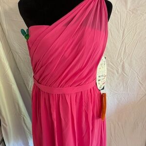 Alfred Angelo Chiffon one shoulder dress